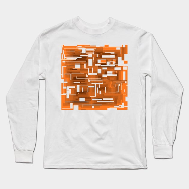 Shades of orange Long Sleeve T-Shirt by M[ ]